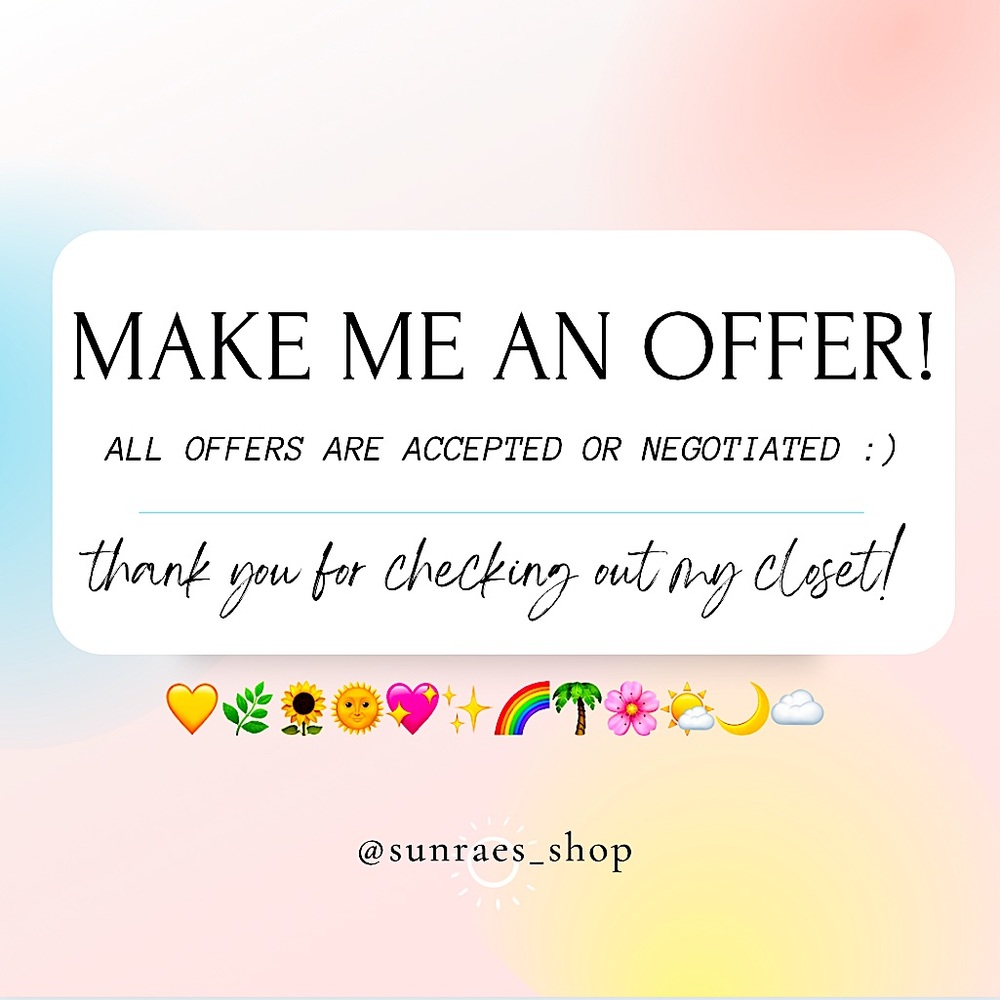 🌞 Make an offer! 🌞